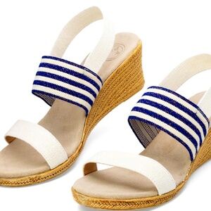Charleston Shoe Company -Espadrille wedge